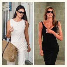 Kendall Jenner and Kaia Gerber wearing Side Eye sunglasses.