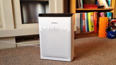 Morento MR5866 Smart Air Purifier being tested by our reviewers