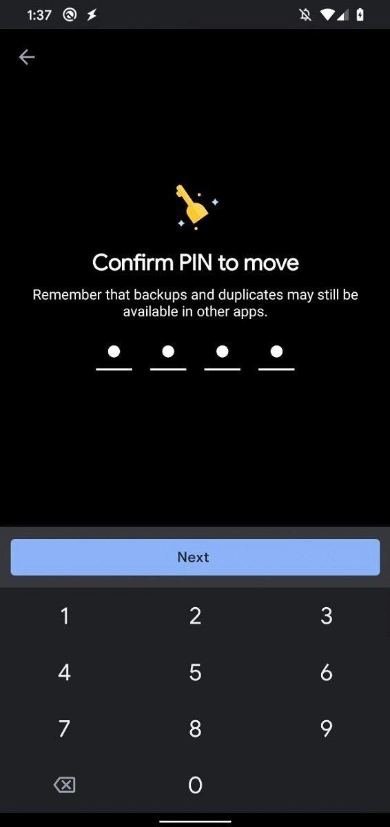 Files By Google Safe Folder