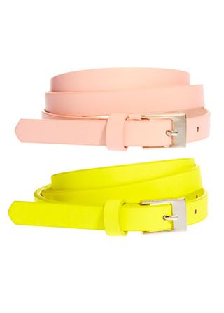 Pieces Hannah skinny belts, £9