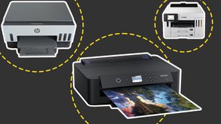 Reviewed printers on the ITPro background