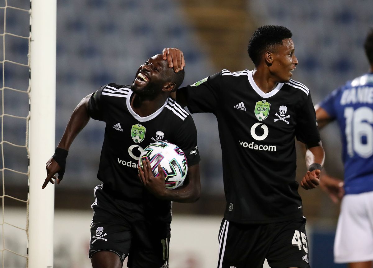 Orlando Pirates duo Vincent Pule and Deon Hotto