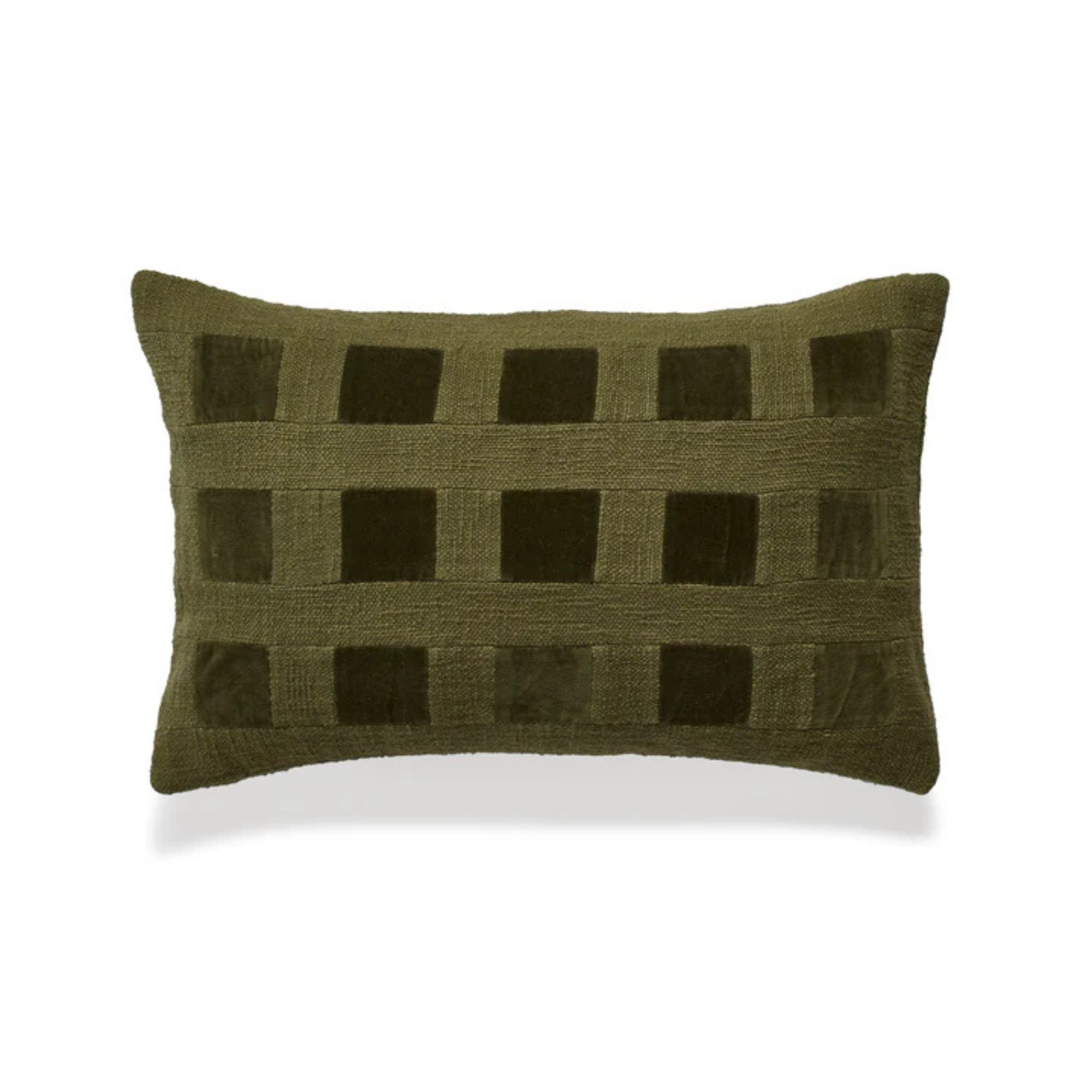 Oka , Janela Cushion Cover in Spruce