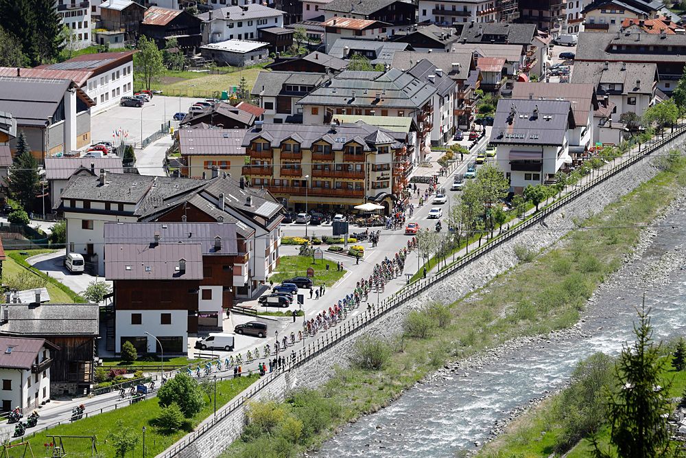 The stage 14 queen stage at the Giro d'Italia