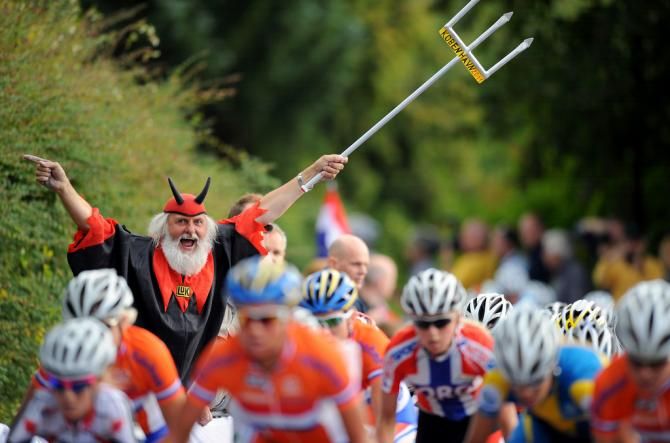 Didi the Devil spotted at the 2011 Worlds
