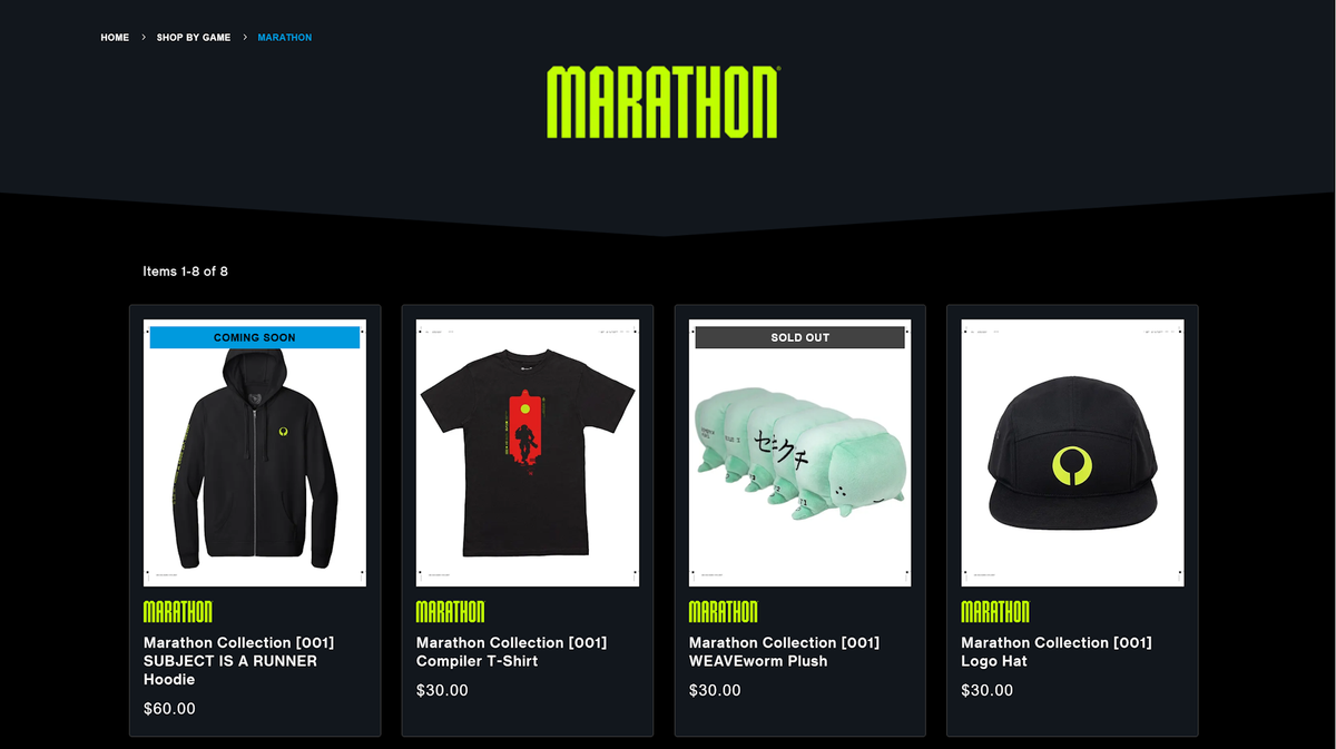Marathon store header