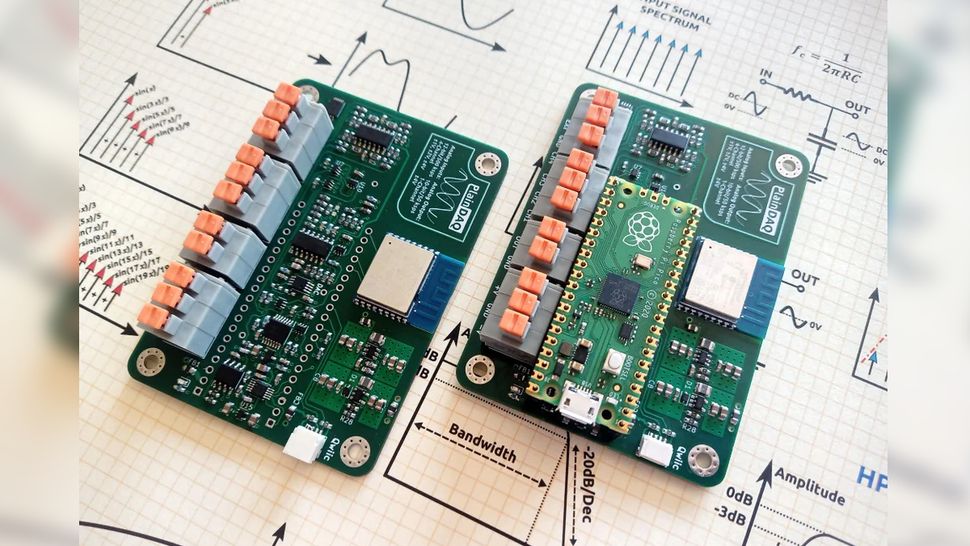 Raspberry Pi Pico DAQ PCB Turns Microcontroller into Oscilloscope Tom