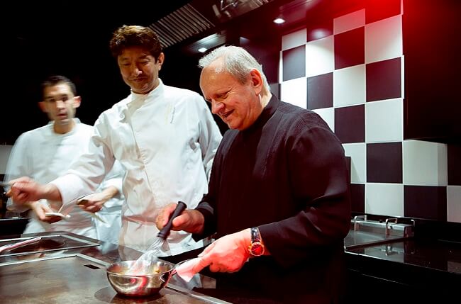robuchon interview, grande maison