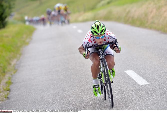 Peter Sagan (Cannondale) goes on the attack at the Tour de Suisse