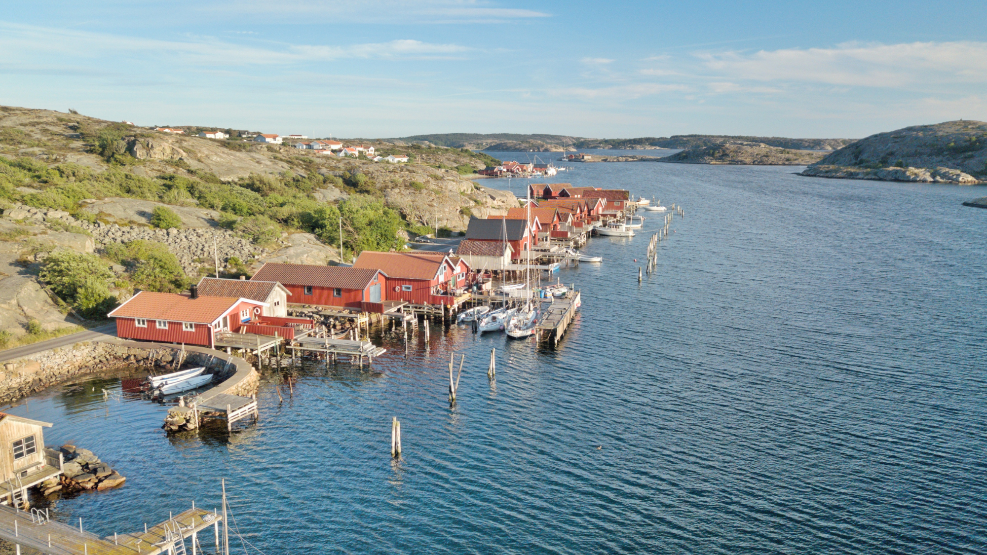 The Bohusl&amp;auml;n coast runs 170 miles (280 km) up Sweden&amp;rsquo;s west side