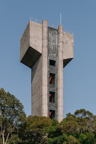 United College Water Tower, CUHK as part of hong kong brutalism map