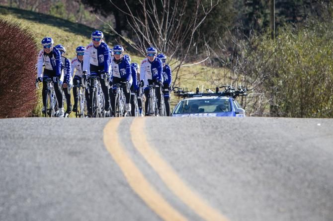 Rolly hills for another day of training