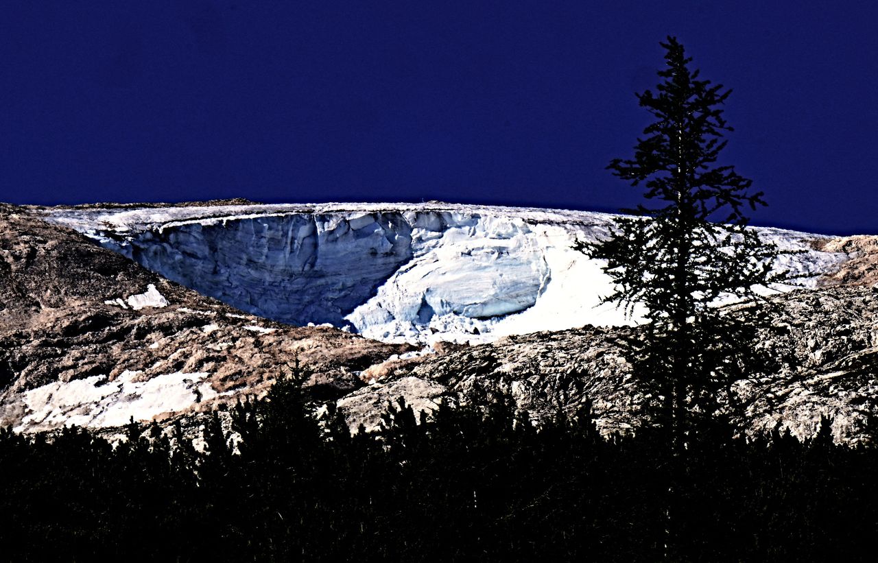 The Punta Rocca glacier