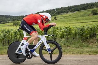 Chrono des Nations: Stefan Küng takes third title in time trial ahead of Jay Vine