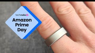 Oura Ring 4 with TechRadar Prime Day deals badge