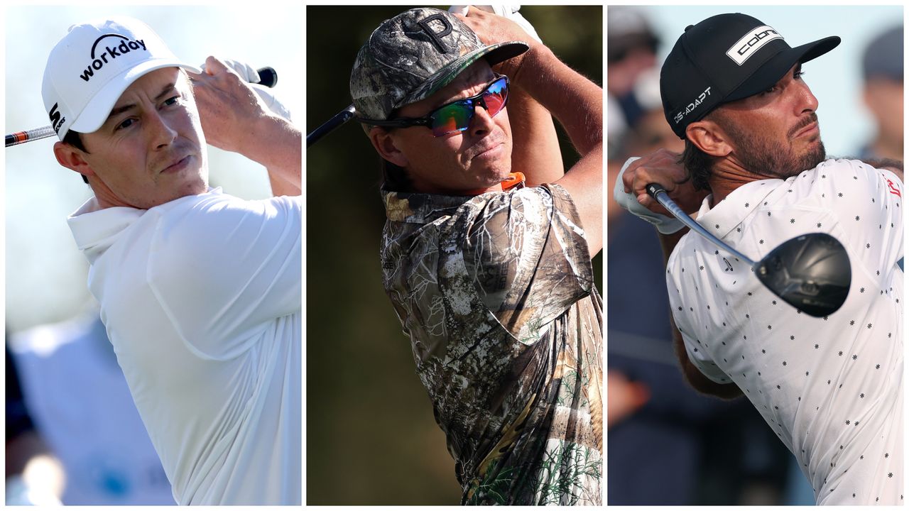 Matt Fitzpatrick, Rickie Fowler and Max Homa