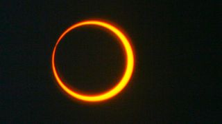 Ring of fire eclipse