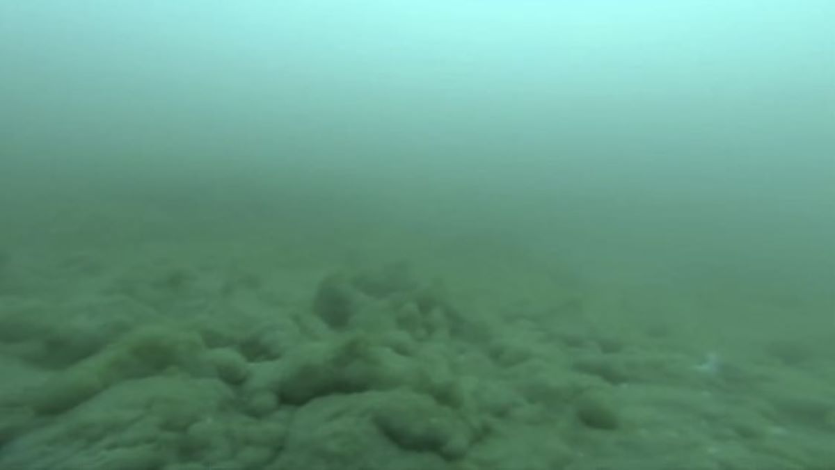 Lake Enigma in Antarctica