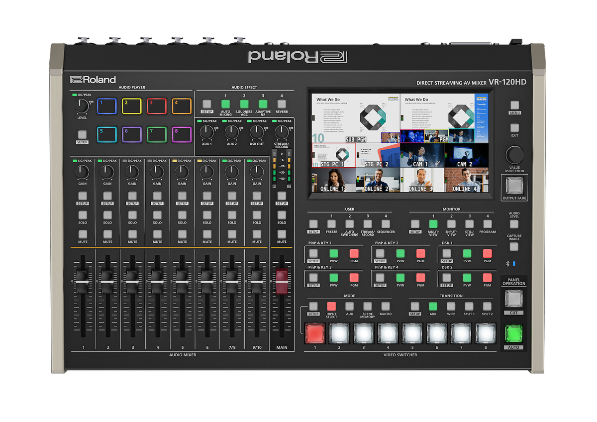 Introducing The New Roland Direct Streaming AV Mixer | AVNetwork