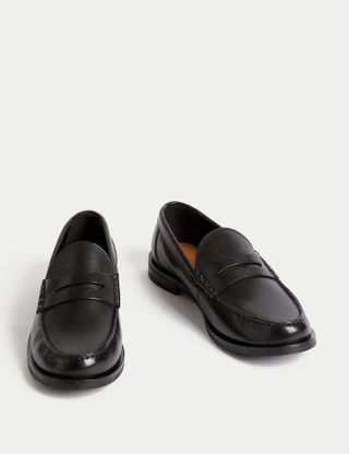 M&S Leather Loafers