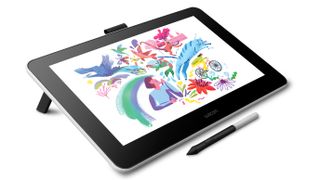 Product shot of the Wacom One, one of the best drawing tablets