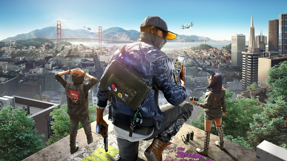 Watch Dogs 2 key art