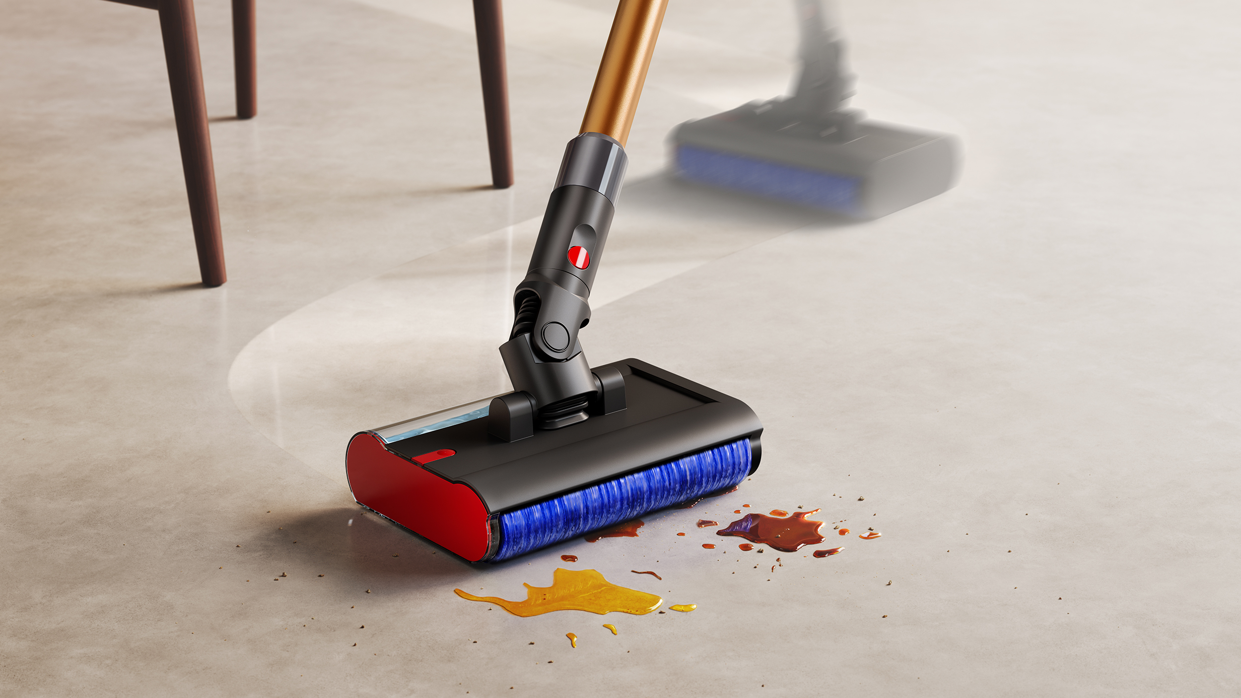 Dyson PencilWash in use