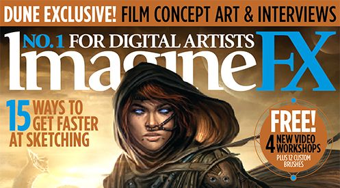 Dune leads ImagineFX 207's vintage fantasy and sci-fi art special ...