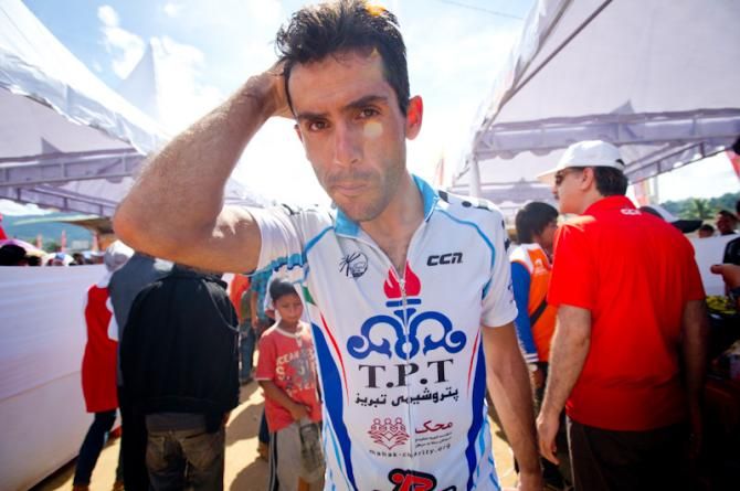 Ghader Mizbani (TPT) showing no signs of slowing down as he takes over the race lead