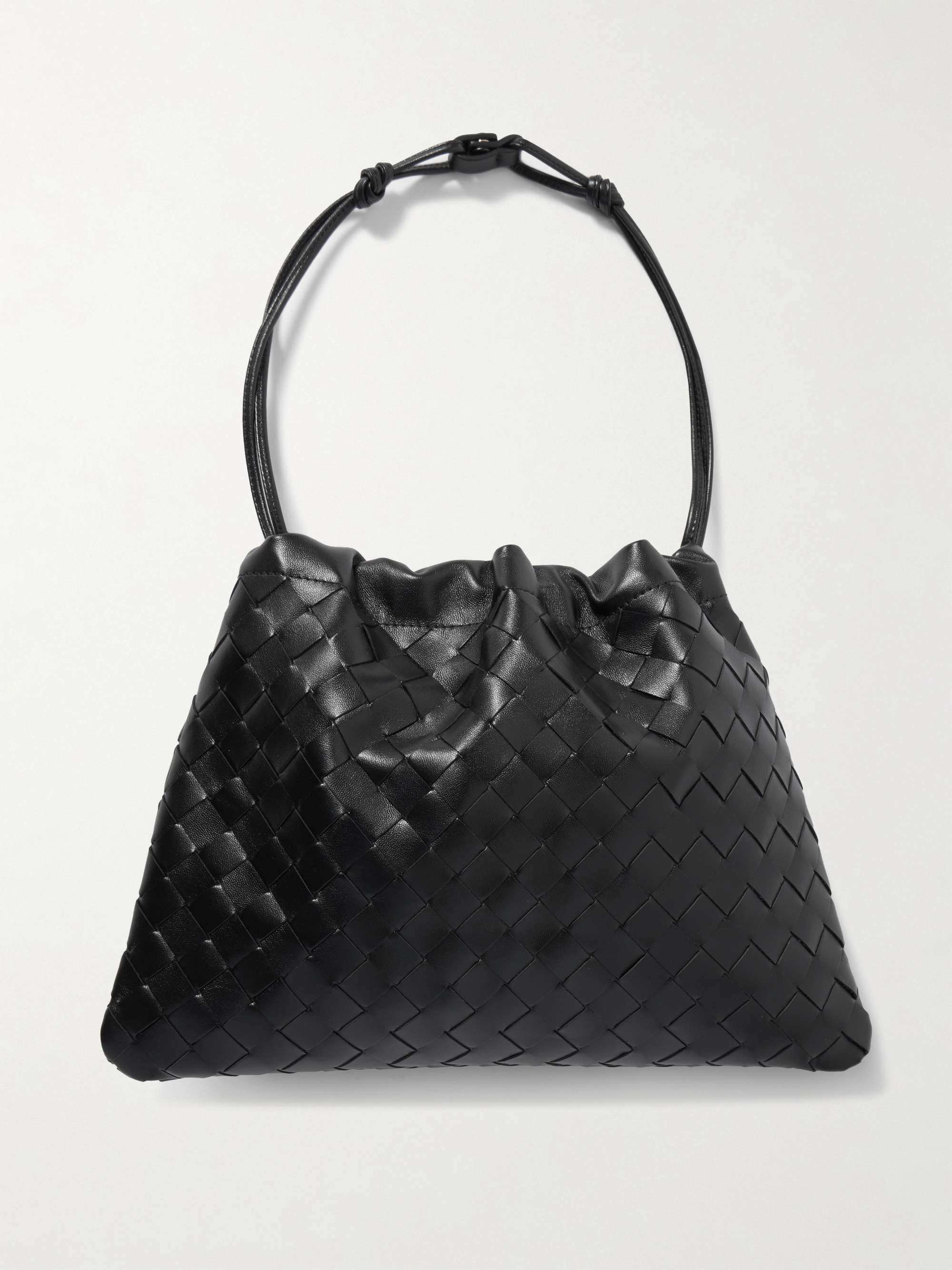 Dustbag Medium Intrecciato Leather Clutch