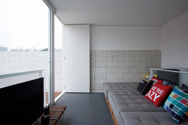A small TV room