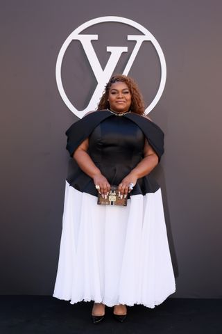 Da'Vine Joy Randolph at the Louis Vuitton runway show