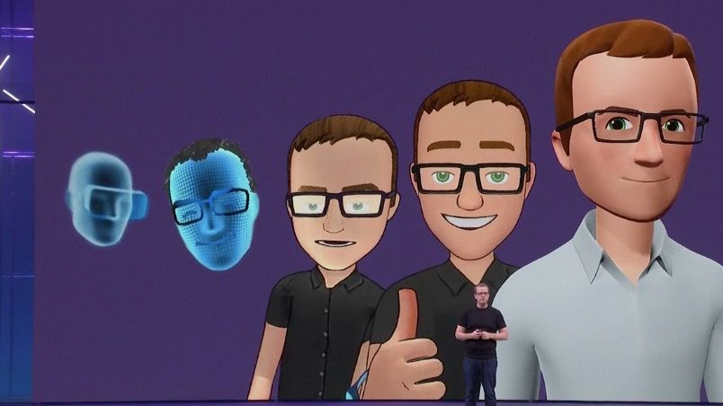 Facebook VR avatars