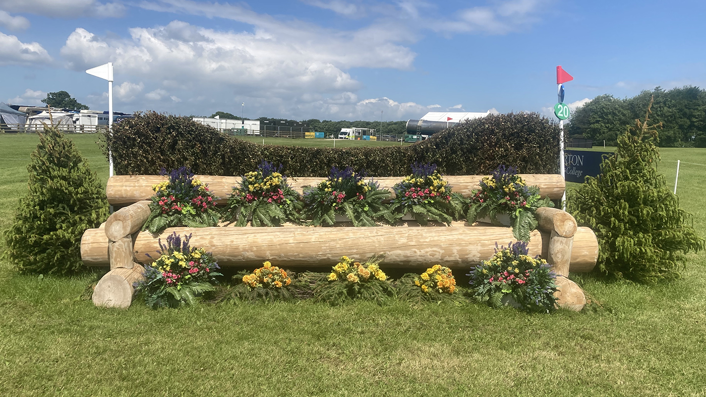 Bramham Horse Trials cross-country course fence 24