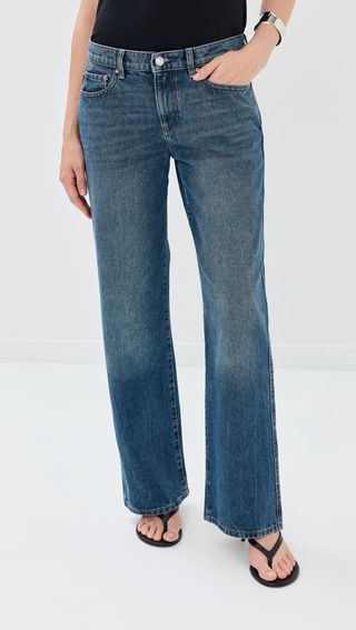 Drue Low Rise Straight Jeans