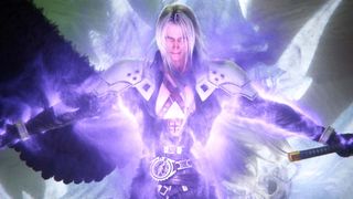 Sephiroth channels dark power