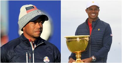 Tiger Woods has a much worse record in the Ryder Cup than the Presidents Cup