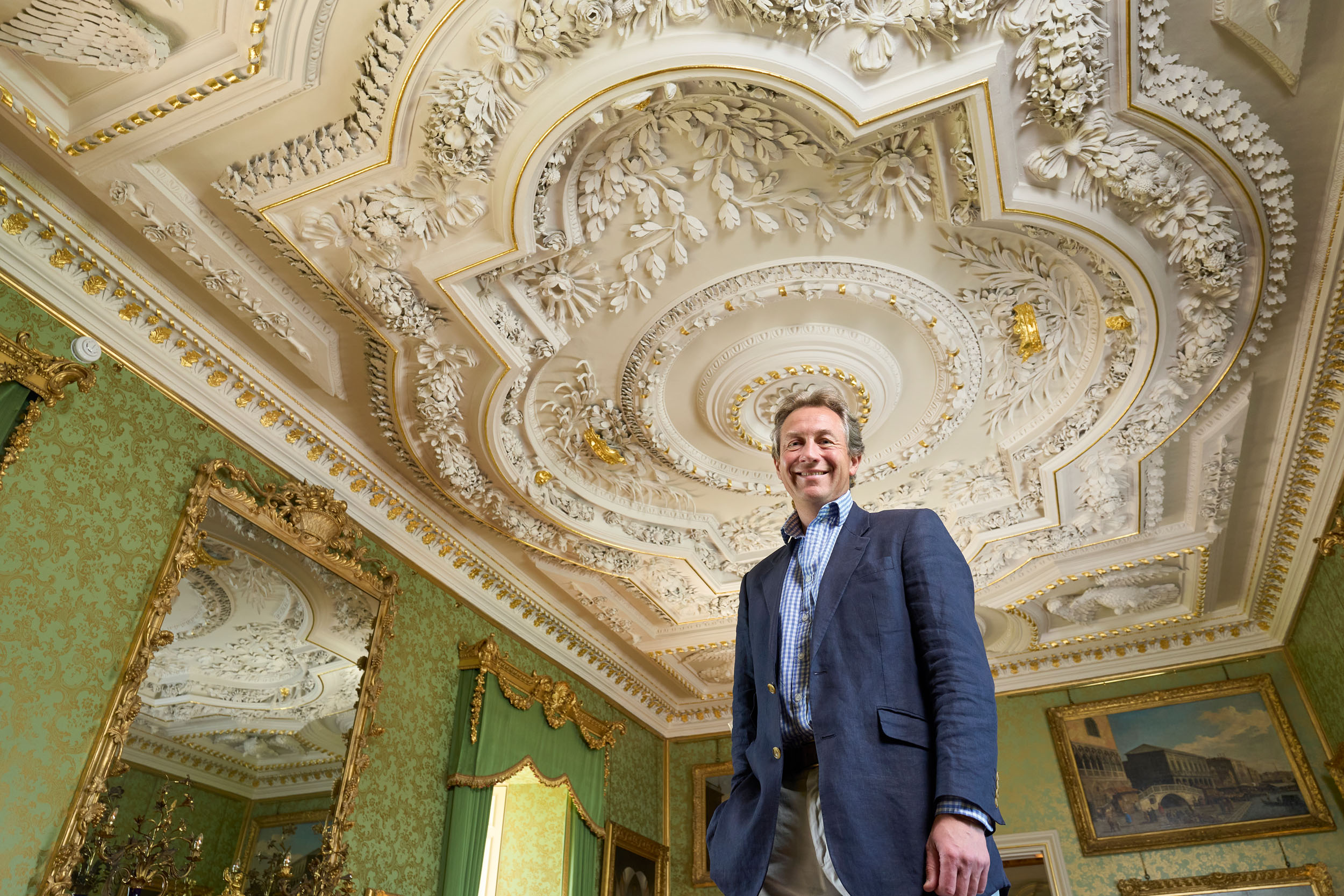 Thirlestane Castle and its amazing plasterwork ceilings