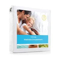 2. Linenspa Zipped Waterproof Mattress Encasement: $14.9$12.55 atAmazonBest for: Budget bed bugs barrier&nbsp;