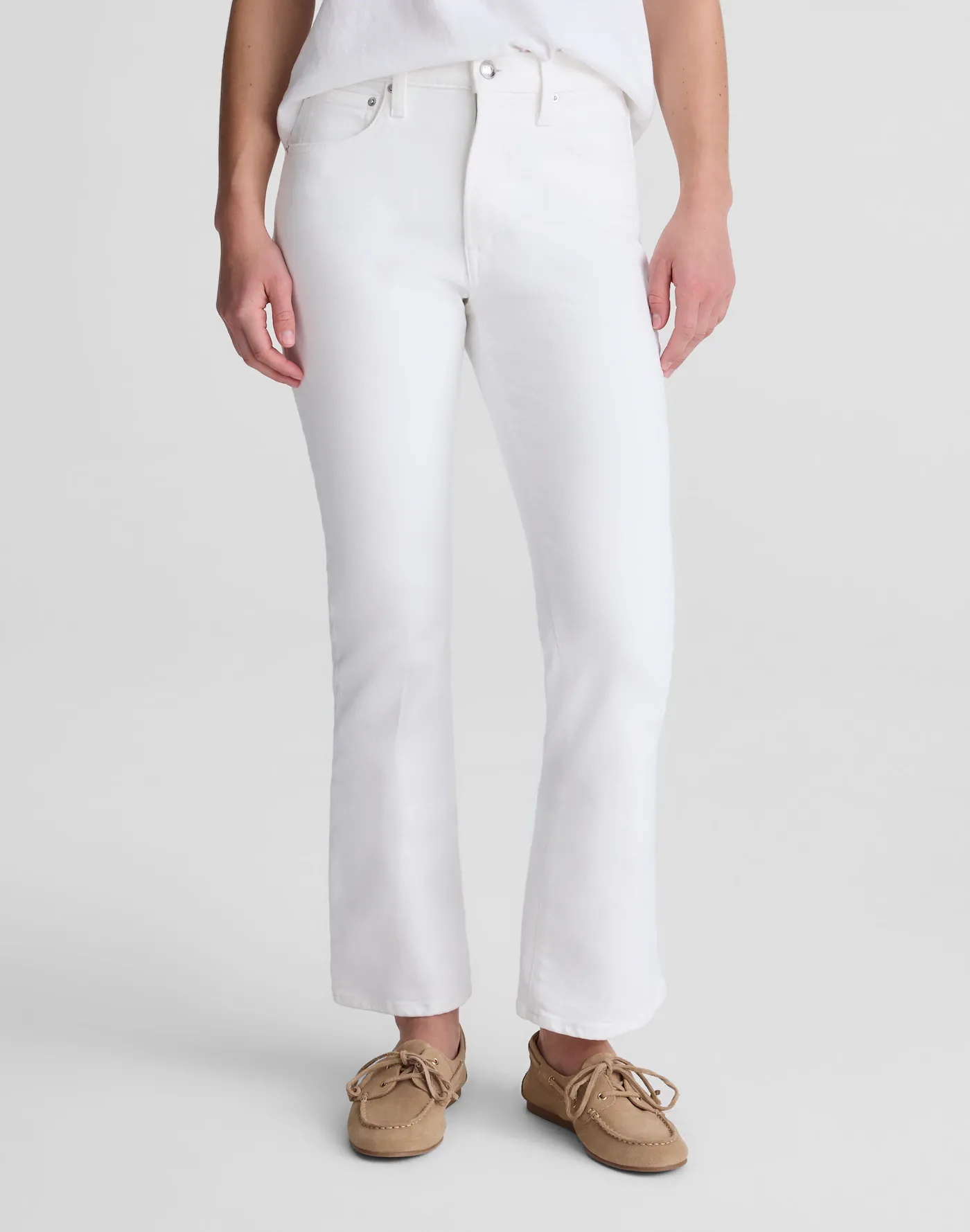 Madewell, The Flare Crop Jean in Super Stretch Denim