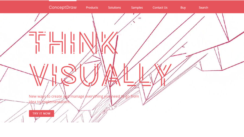 Website screenshot for ConceptDraw