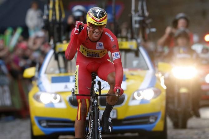 Alberto Contador (Tinkoff-Saxo) clinches 2014 Vuelta victory