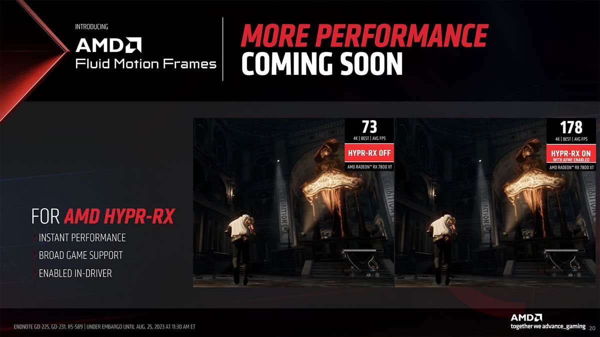 AMD RX 7800 XT 7700 XT Gamescom materials