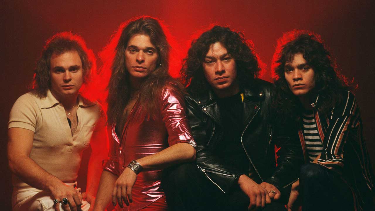 Van Halen studio portrait, 1978
