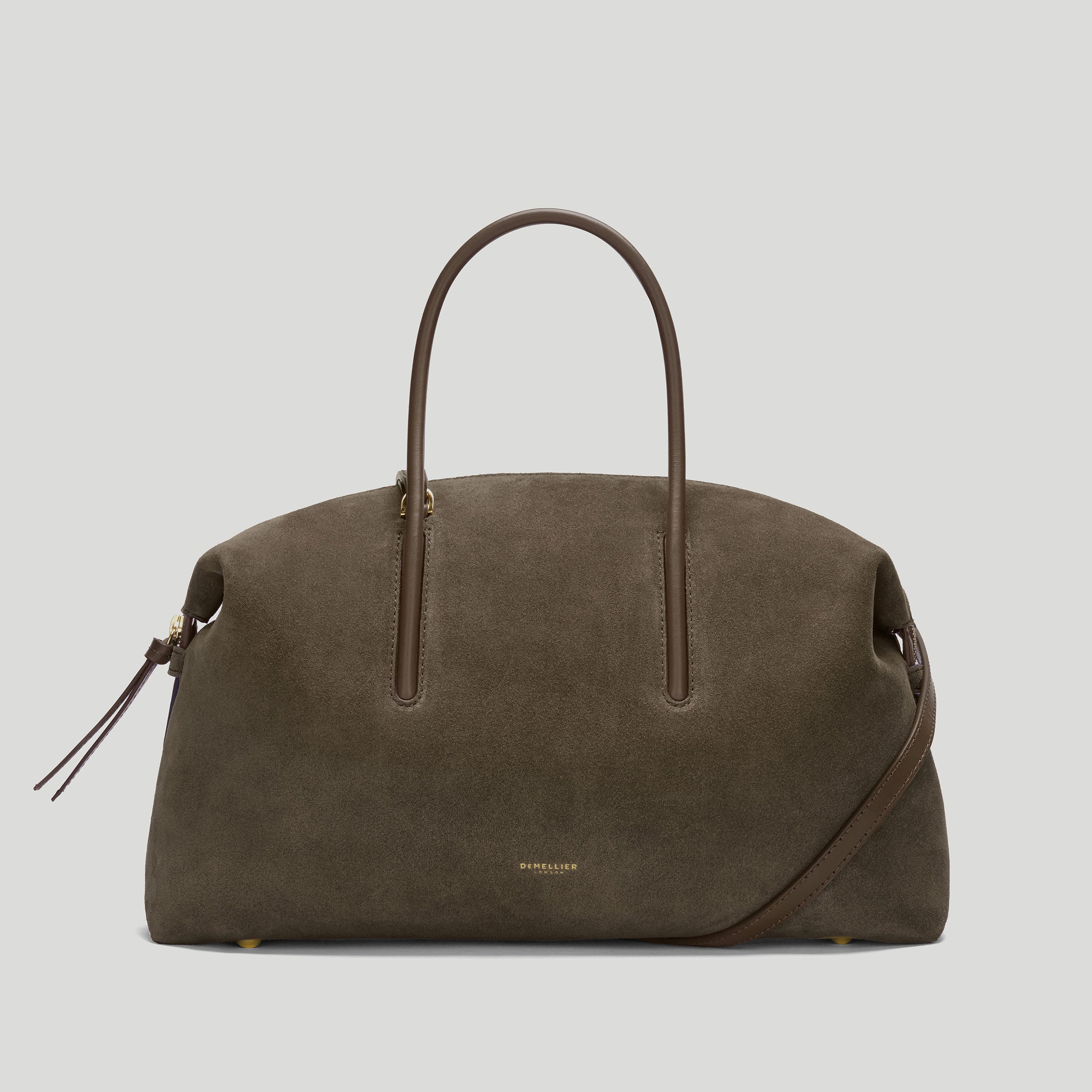 The Midi Stockholm | Hazel Suede &amp;amp; Hazel Smooth | Demellier