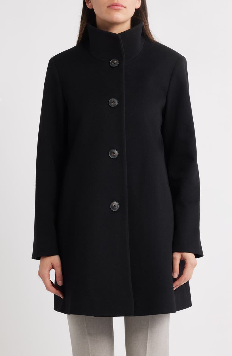 Grace Stand Collar Wool Coat
