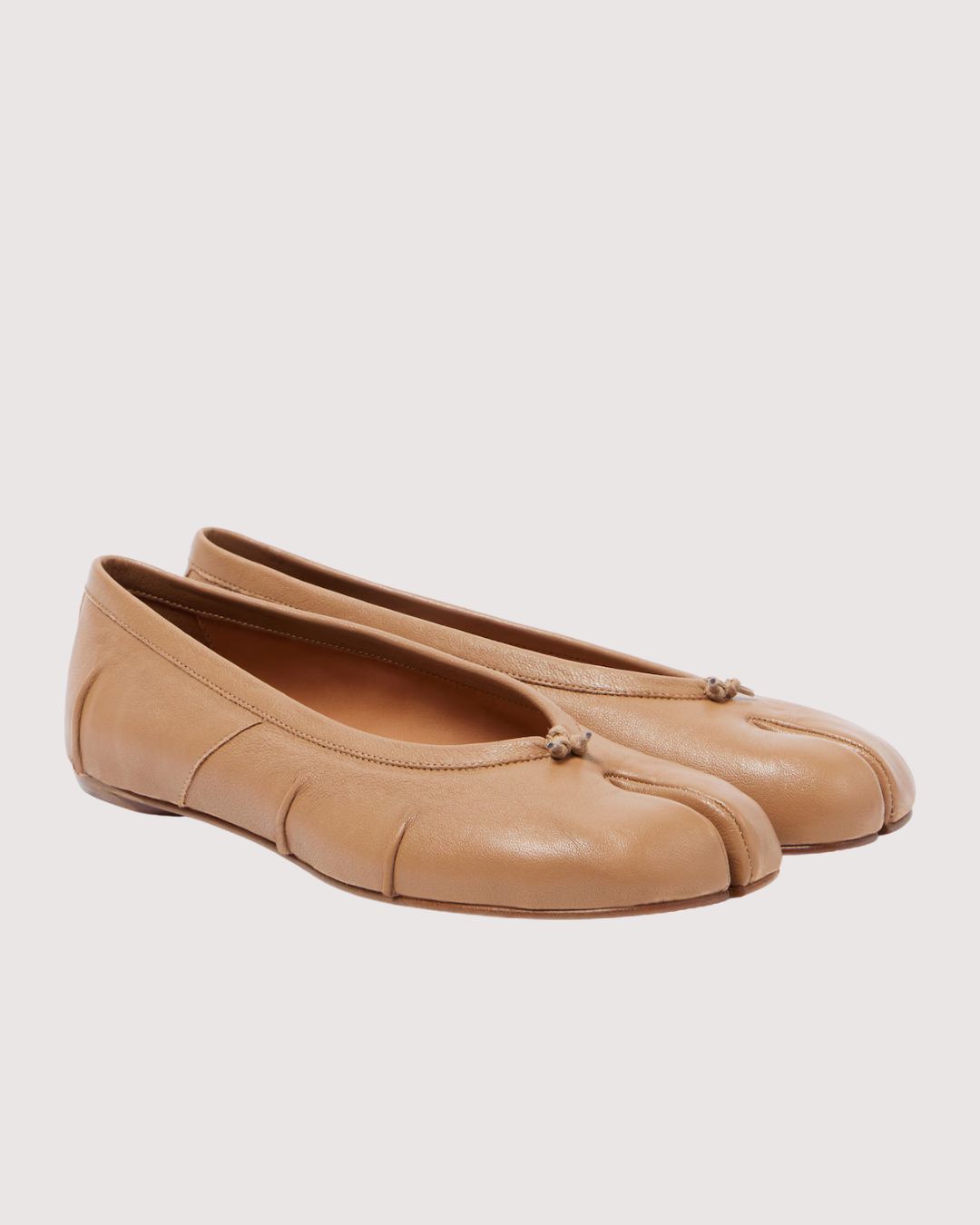 Tabi Leather Ballet Flats