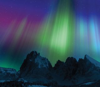 Photograph of the Northern Lights