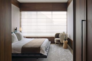 bedroom at Brewin apartment by Robert Cheng