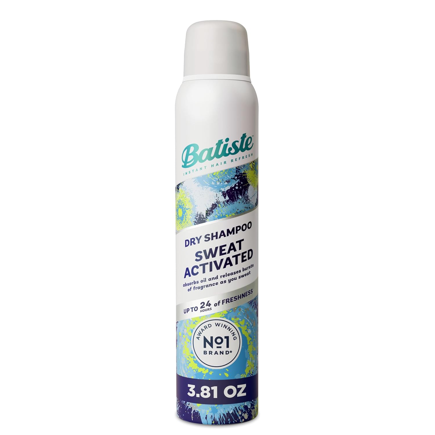 Batiste, Batiste Sweat Activated Dry Shampoo With Scent-Releasing Tech, 3.81 Oz